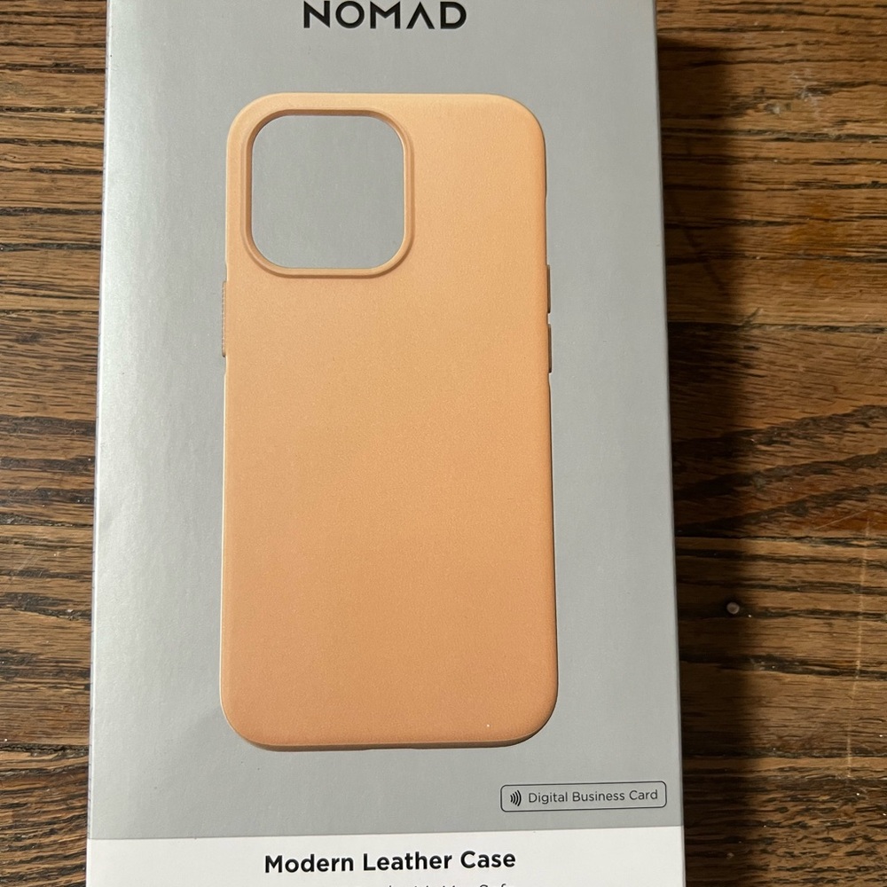 iPhone 13 Pro leather case